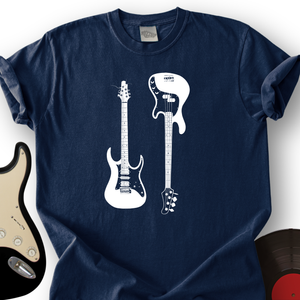 Electric and Bass Guitar T-Shirt