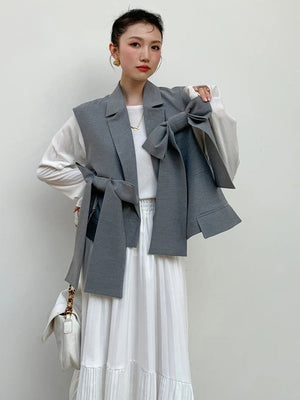 Bow Oversized Vest