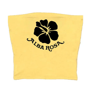 Y2K Alba Rosa Aesthetic Tube Top