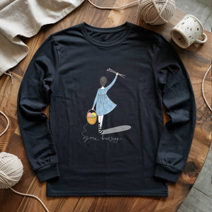 Gone Knitting Long Sleeve T-shirt