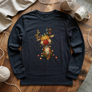 Knitmas Reindeer Long Sleeve T-shirt