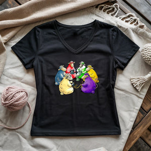 Yarnority Lady V-neck