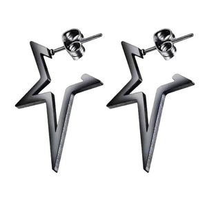 Pointed Star Earrings