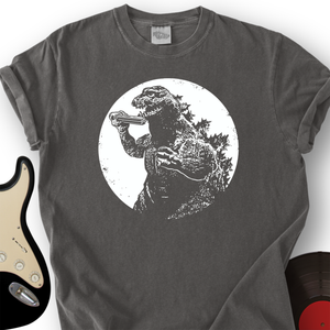 Dinosaur Playing Harmonica T-Shirt