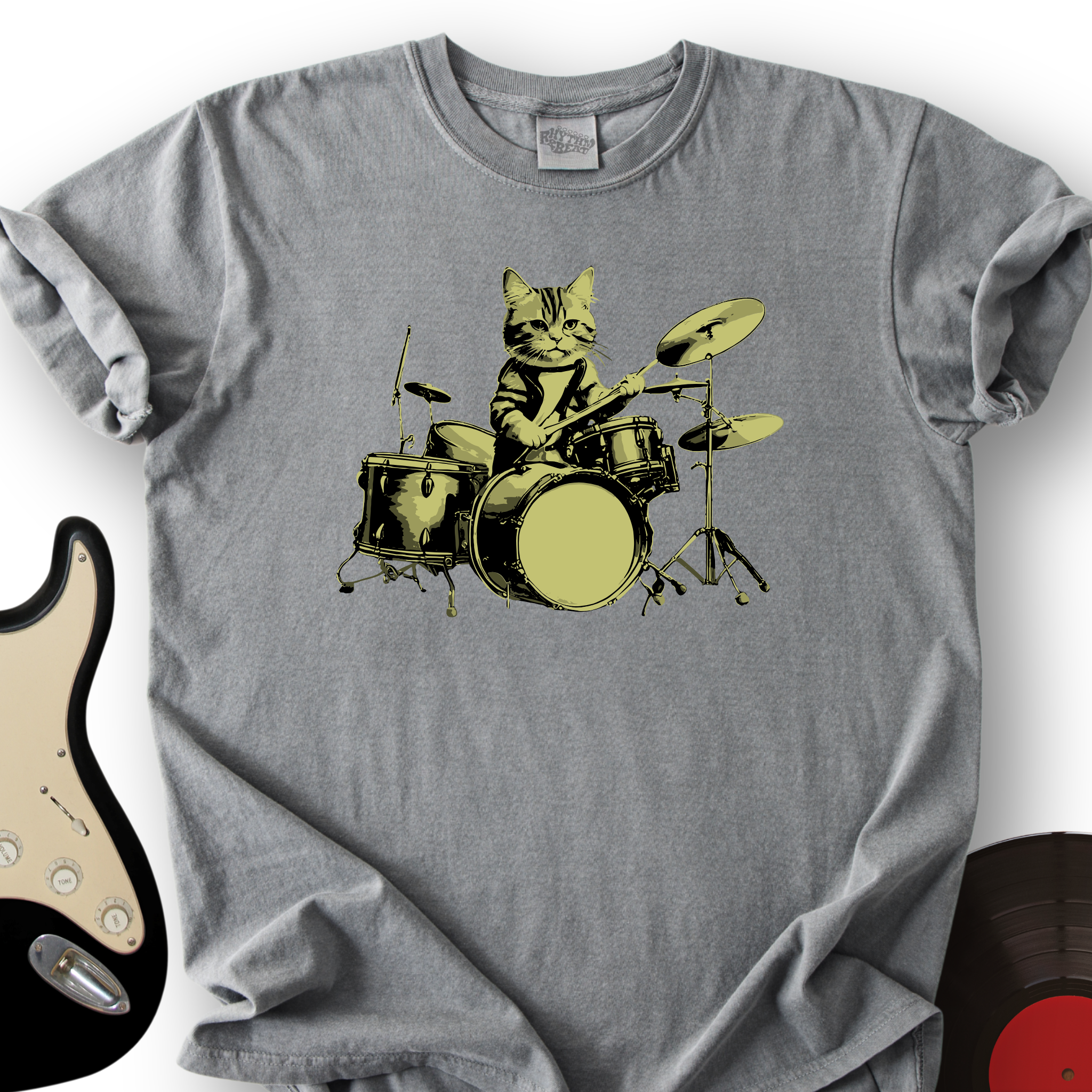 Cat Drums T-Shirt