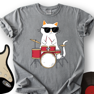 Drummer Cat T-Shirt
