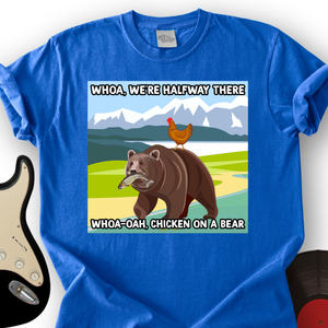 Chicken On A Bear T-Shirt