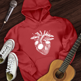 Drums Heart Hoodie