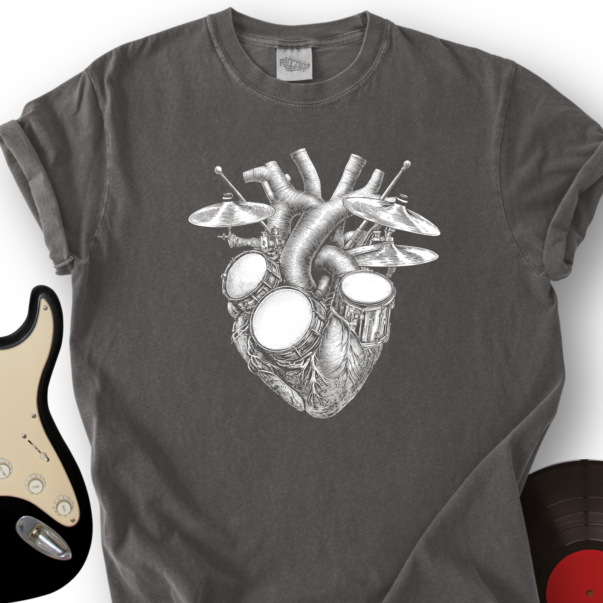 Drums Heart T-Shirt