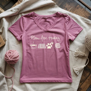 Plan For Today Lady V-neck