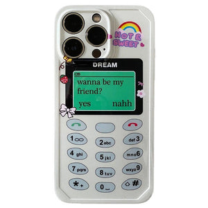 Be My Friend iPhone Case