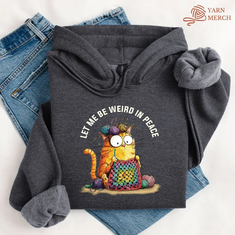 Be Weird In Peace Hoodie