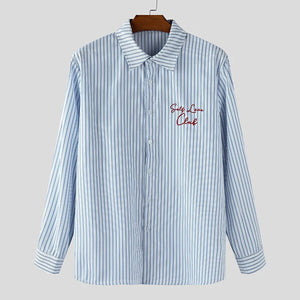 Blue Striped Shirt