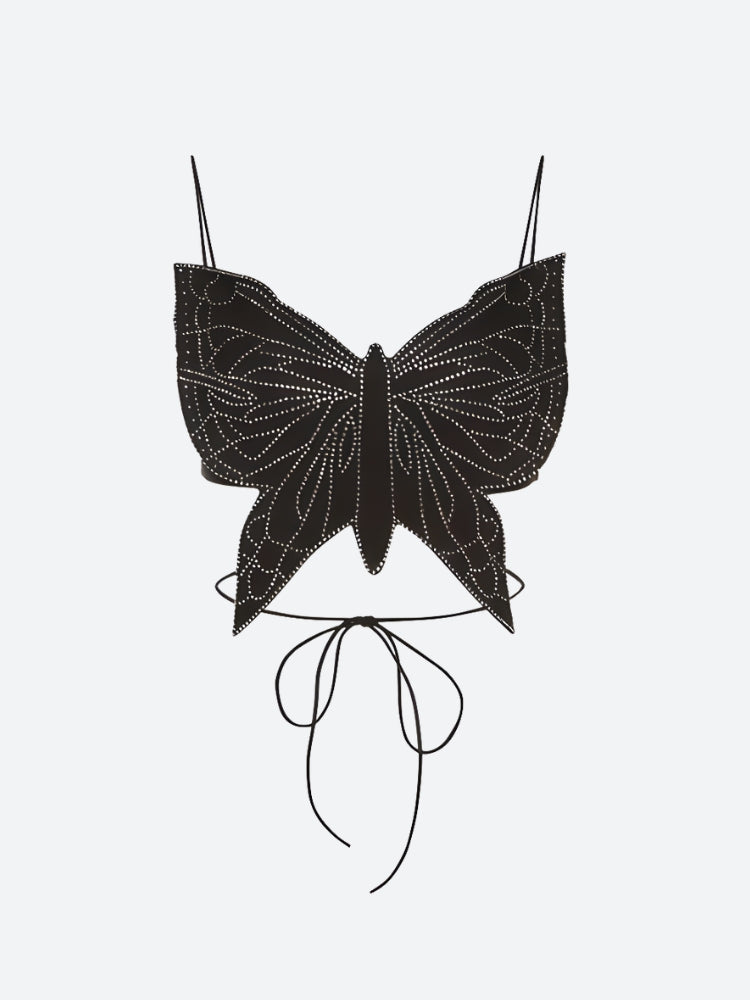 Butterfly Rhinestone Top