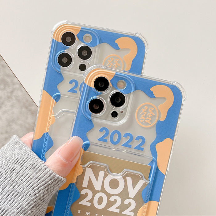 Calendar Card iPhone Case