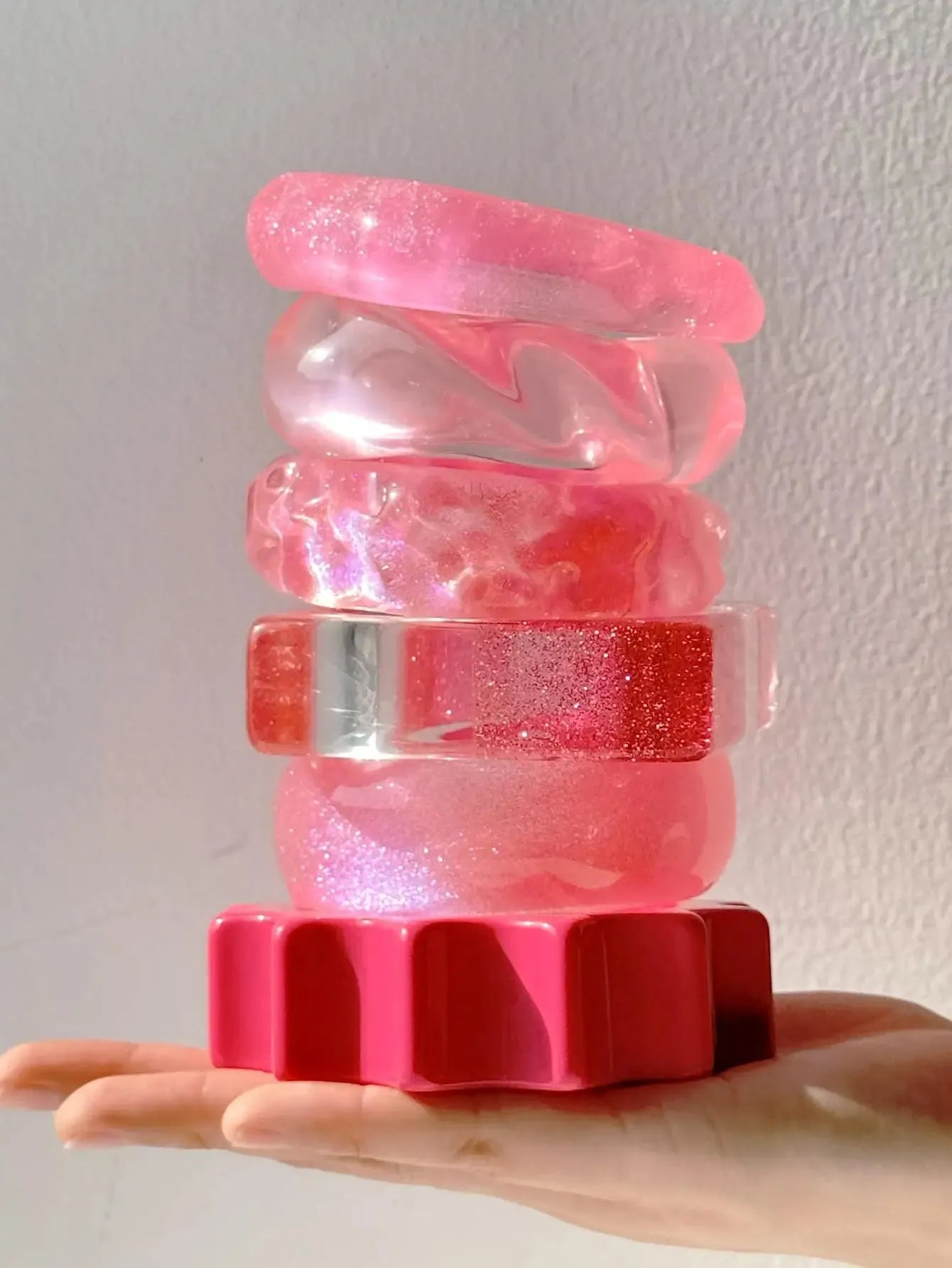 Candy Chunky Resin Bracelet
