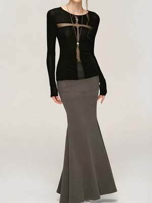 Cross Cut Out Top