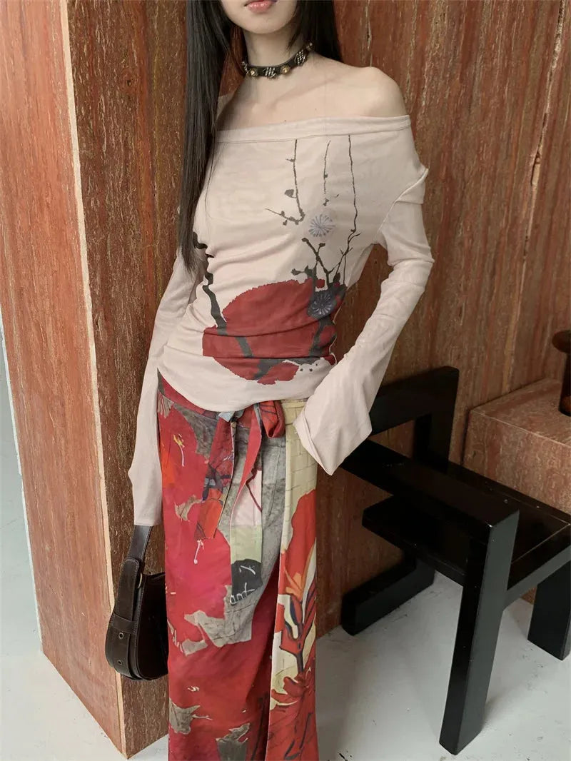 Floral Off Shoulder Top