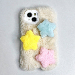 Fuzzy Stars iPhone Case