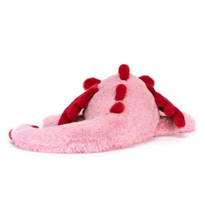 Pink Heart Dragon Plush Toy