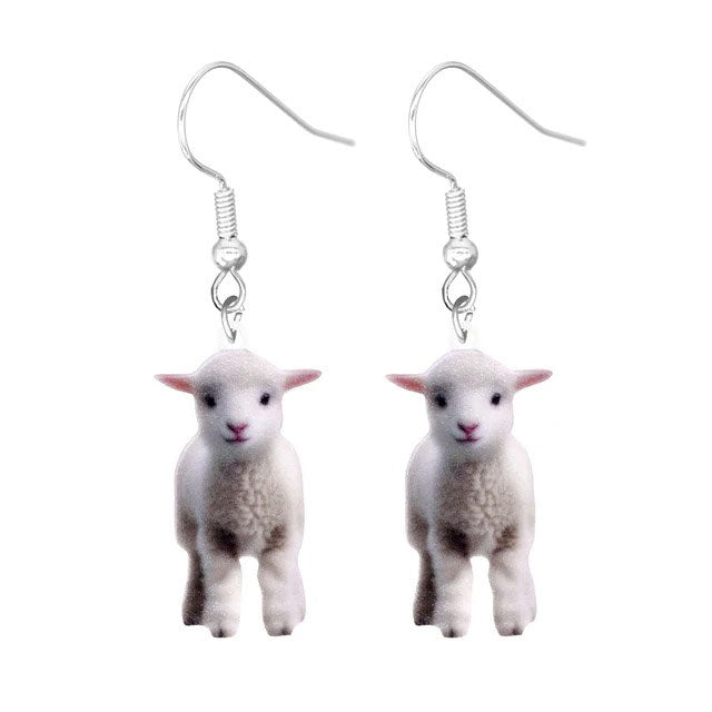 Lamb Drop Earrings