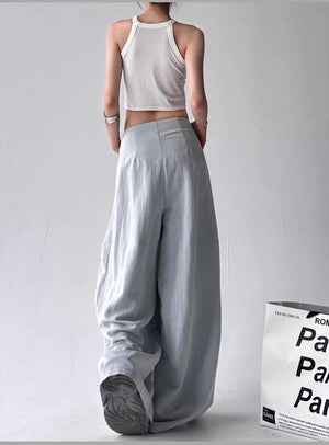 Overlay Wide Leg Pants