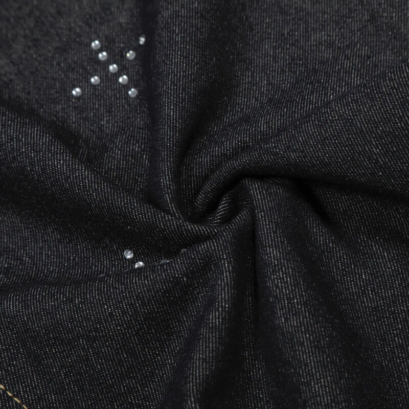 Rhinestone Detail Jeans