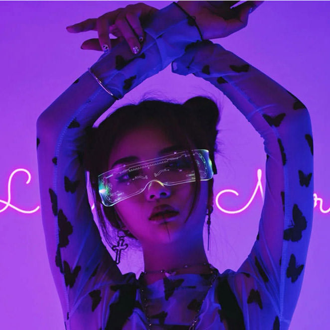 Robo Babe LED Sunglasses