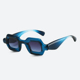 Sheer Rectangle Sunglasses