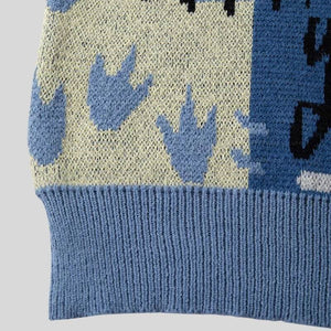 Y2K Dinosaur Sweater