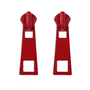 Aesthetic Zipper Stud Earrings