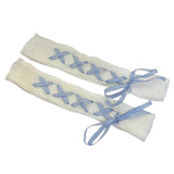 Balletcore Ribbon Leg Warmers