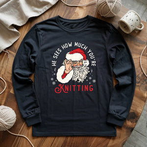 Don't Mess With Santa Long Sleeve T-shirt