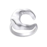 Crescent Chunky Ring