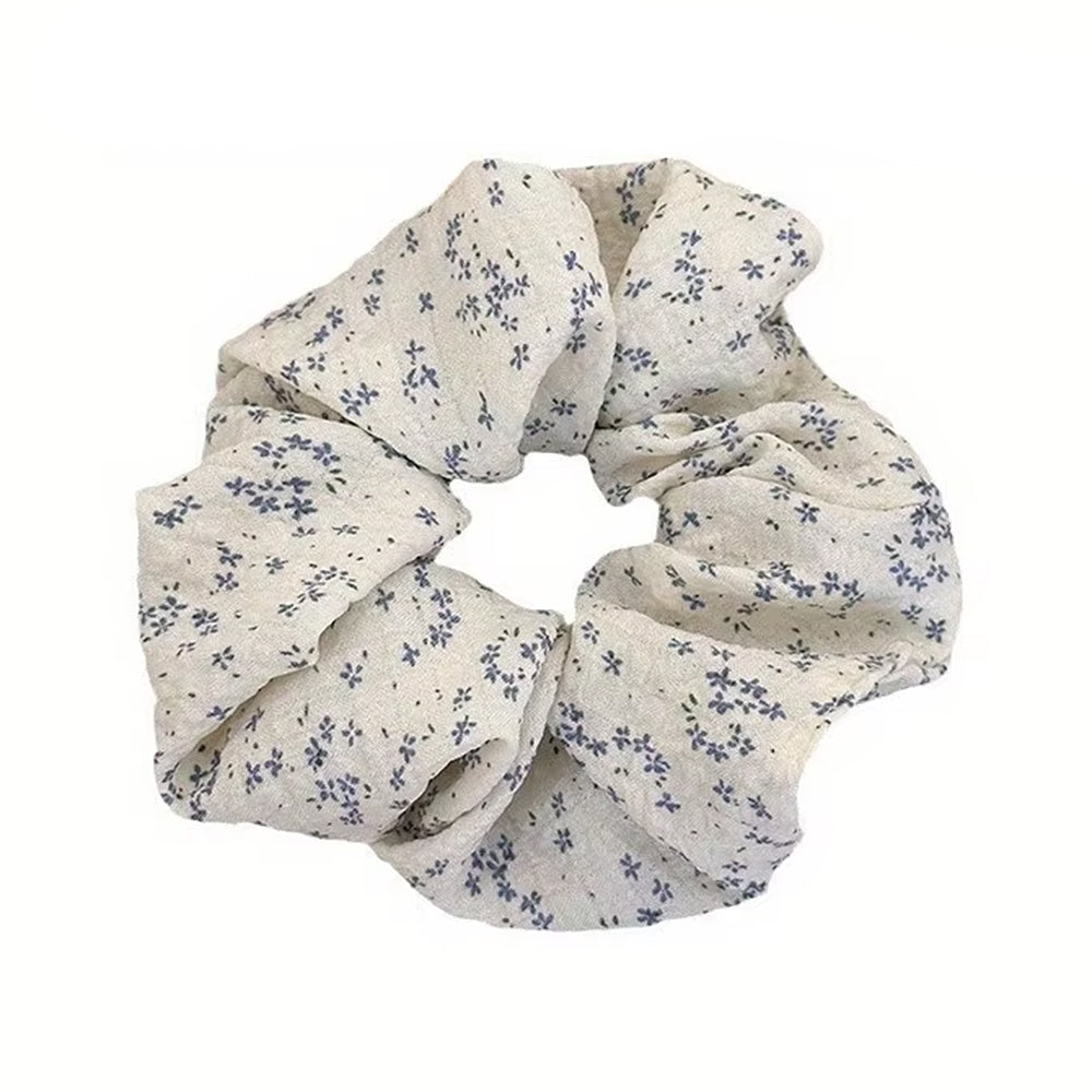 Floral Print Cottagecore Scrunchie