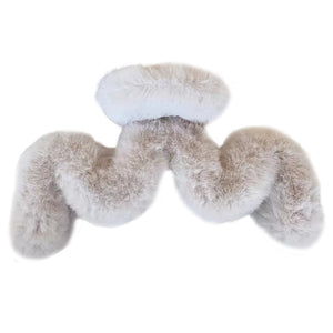 Fluffy Wave Hair Claw