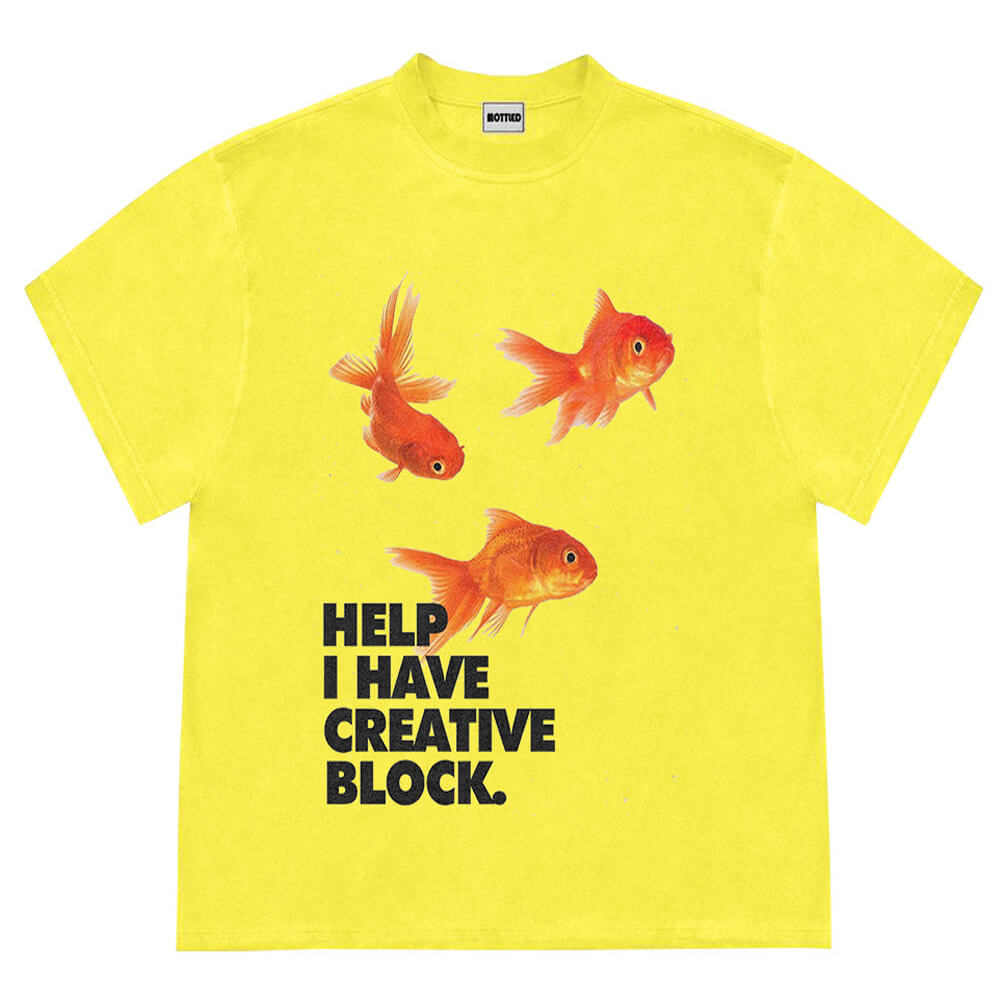 Goldfish Aesthetic Graphic T-Shirt