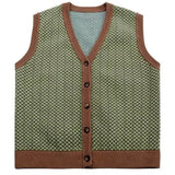Grandpa Aesthetic Button Up Vest