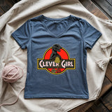 Clever Girl Lady V-neck