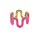 Indie Aesthetic Wave Ring