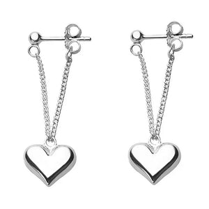 Korean Style Heart Earrings