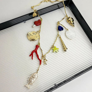 Mermaidcore Aesthetic Pendant Necklace