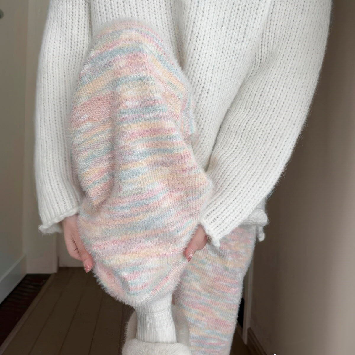 Cotton Candy Knit Pants