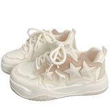 Pastel Aesthetic Star Sneakers