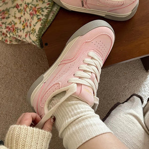 Pastel Pink Aesthetic Sneakers
