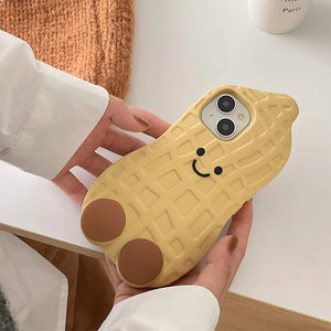 Cute Peanut iPhone Case