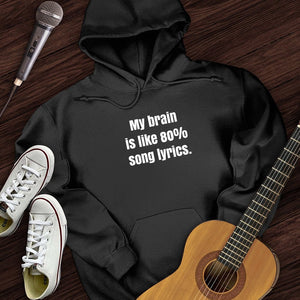 Brain of Lyrics Hoodie