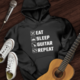 Eat, Sleep, Guitar, Repeat Hoodie