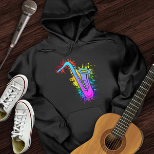 Graffiti Sax Hoodie