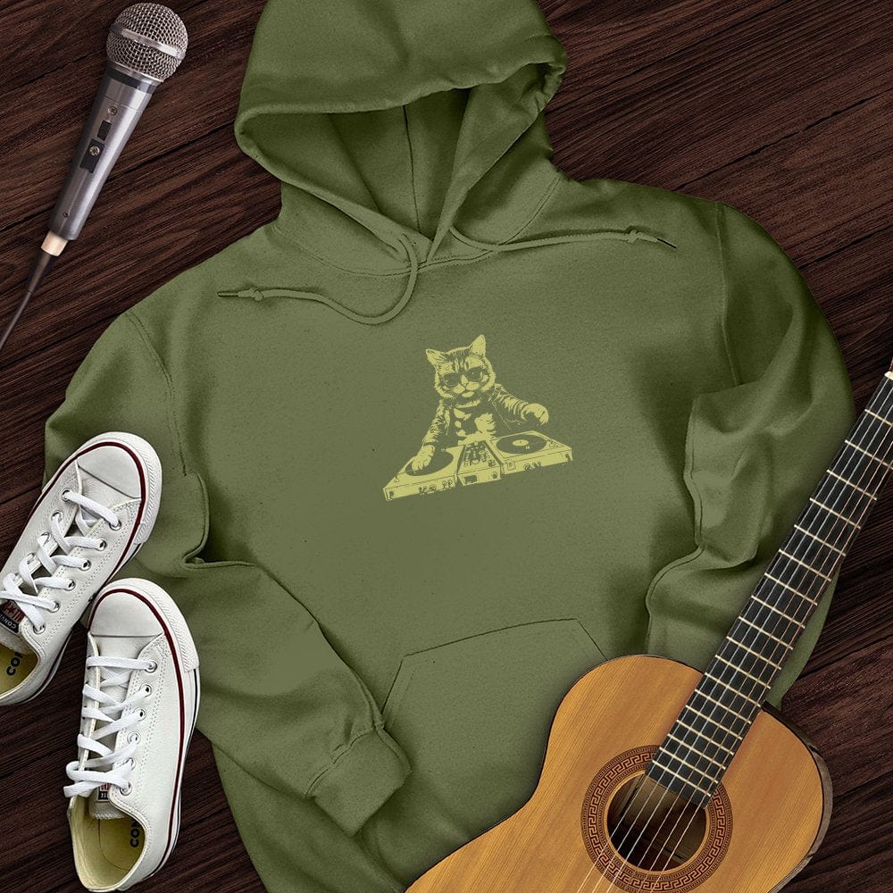 Cat DJ Hoodie